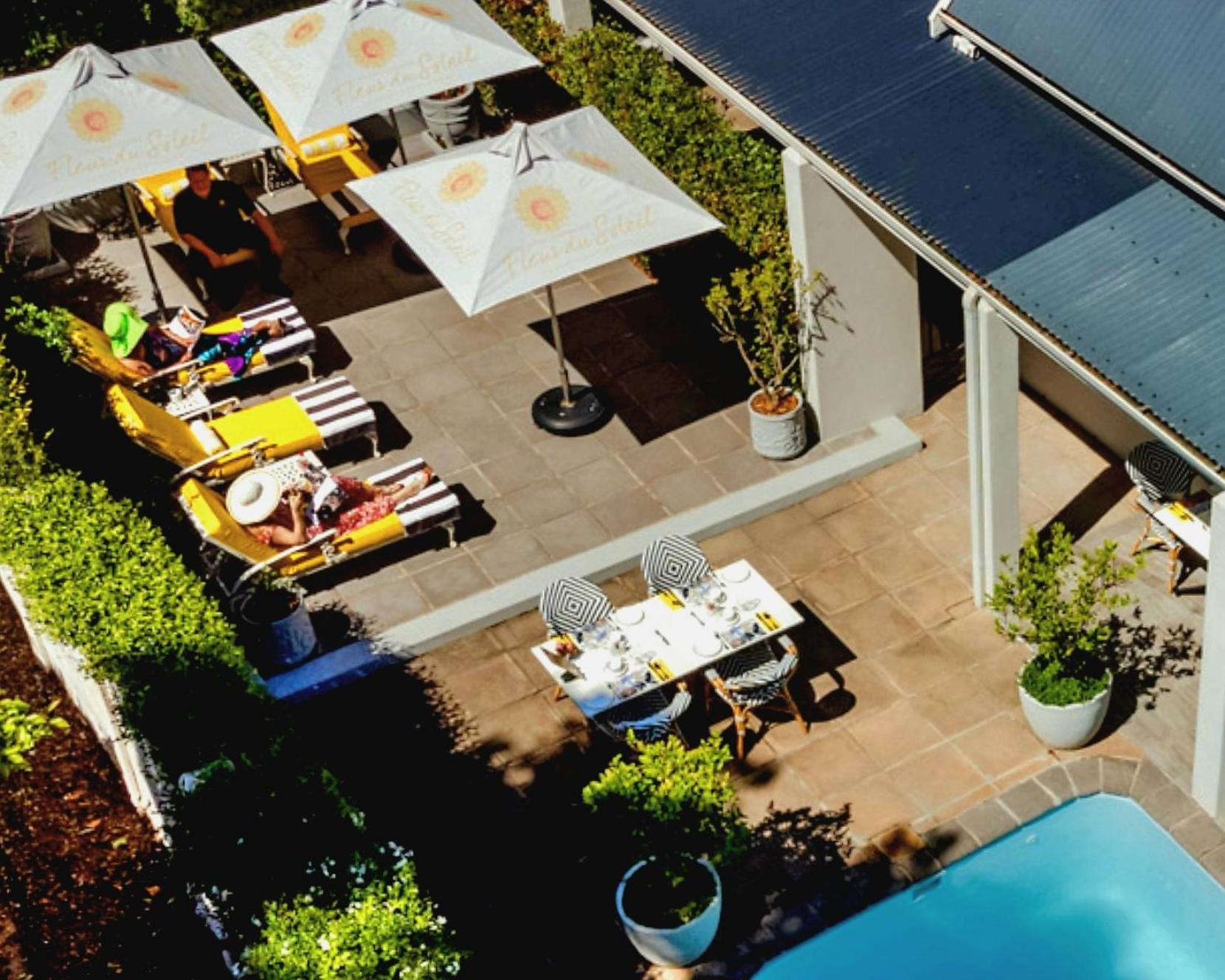 Fleur du Soleil Luxury Guesthouse Franschhoek Eksteriør billede