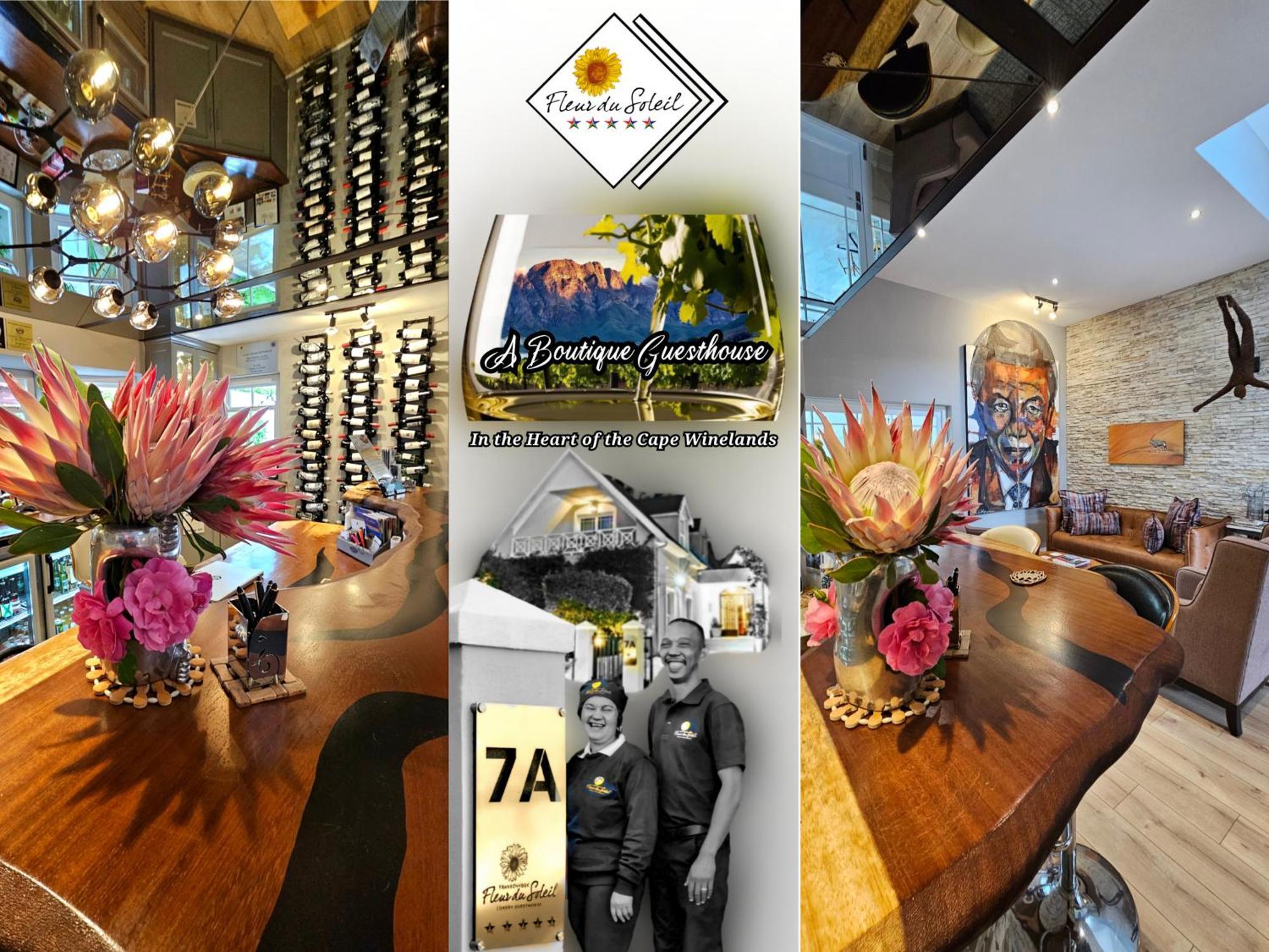 Fleur du Soleil Luxury Guesthouse Franschhoek Eksteriør billede